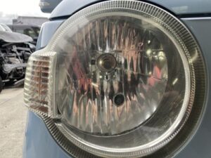 研磨後のヘッドライト